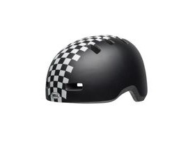 Bell Lil Ripper Toddler Helmet Checkers Matte Black/White Unisize 45-51cm
