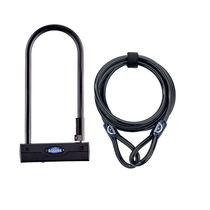 Squire Hammerhead 290 Shackle Kit D Lock - 290mm Key Lock w bracket. Security rating 9 inc. Ext.10x1800 Cable