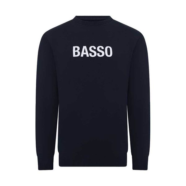 Basso Basso Classic Sweatshirt Navy click to zoom image