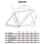 Basso Palta Disc Green Frameset click to zoom image