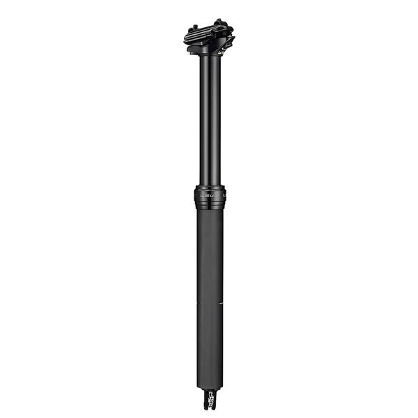 KS Suspension LEV Ci 7000 Alloy/Carbon Adjustable Dropper, Internal Ultralight cable route - 125mm Drop - Total 390mm click to zoom image