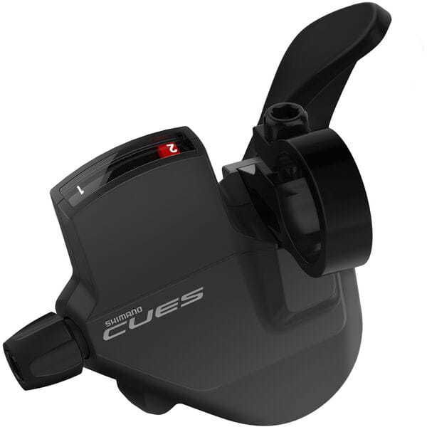 Shimano CUES SL-U4000 CUES shift lever, left hand, 2-speed, with gear display click to zoom image