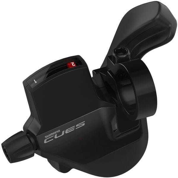 Shimano CUES SL-U6000 CUES shift lever, left hand, 2-speed, with gear display click to zoom image