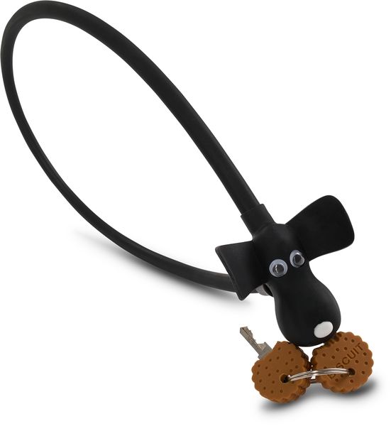 RFR Cable Lock Hps "dog" 10 X 450 Mm Black click to zoom image