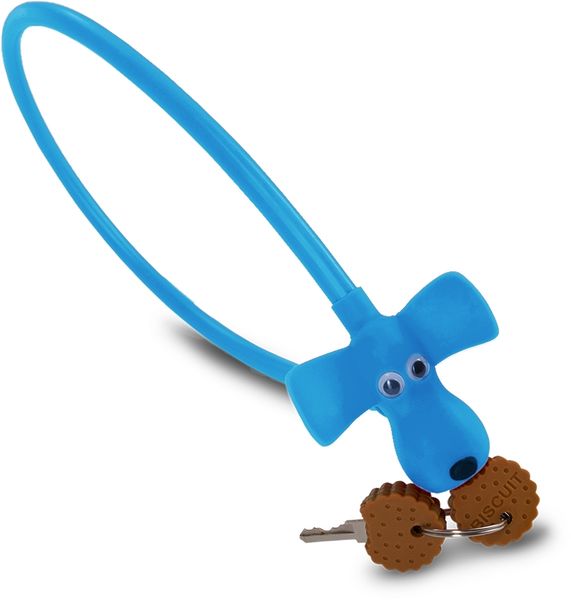 RFR Cable Lock Hps "dog" 10 X 450 Mm Blue click to zoom image