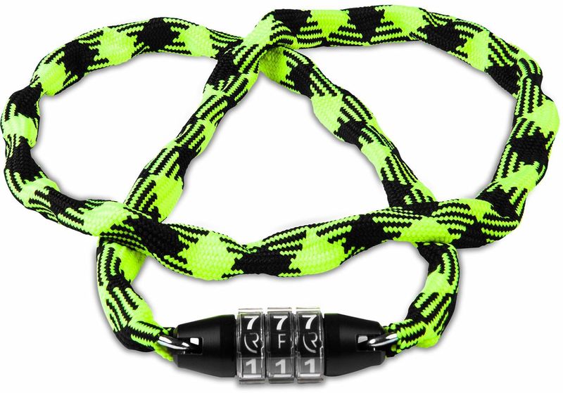 RFR Chain Combination Lock Jr. Neon Yellow/blk click to zoom image