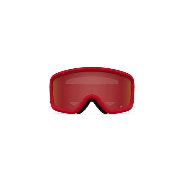 Giro Chico 2.0 Youth Snow Goggle Red Solar Flair - Amber Scarlet Lenses click to zoom image