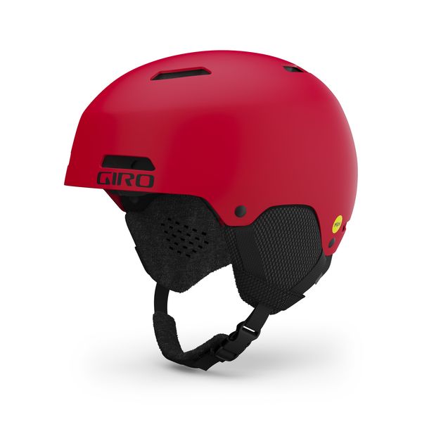 Giro Crue Mips Youth Snow Helmet Matte Bright Red click to zoom image