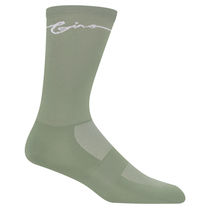 Giro Comp High Rise Cycling Socks Grey/Green