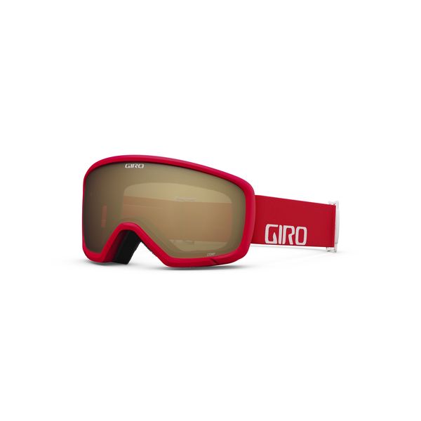 Giro Stomp Ar40 Snow Goggle Red & White Wordmark - Ar40 Lenses click to zoom image