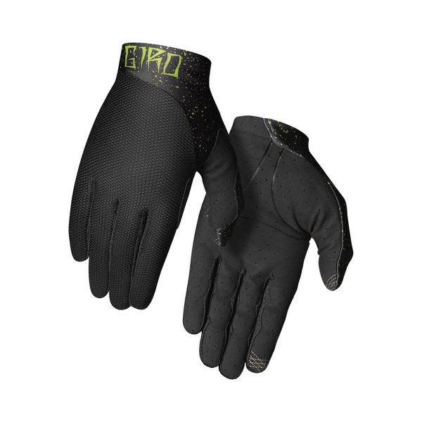 Giro Trixter Dirt Cycling Gloves Lime Breakdown click to zoom image