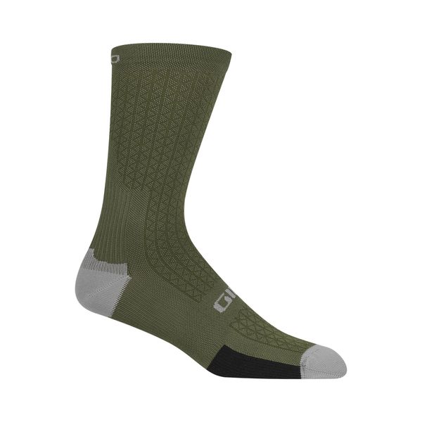 Giro Hrc Team Cycling Socks Trail Green click to zoom image