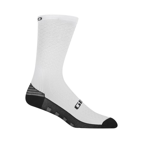 Giro Hrc+ Grip Cycling Socks White click to zoom image