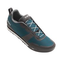 Giro Tracker Fastlace Women's MTB Cycling Shoes Harbor Blue / Sandstone