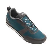 Giro Tracker Fastlace Women's MTB Cycling Shoes Harbor Blue / Sandstone 