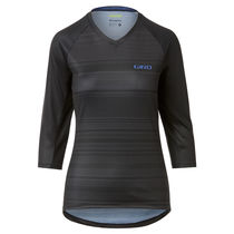 Giro Women's Roust 3/4 MTB Jersey Black Lines