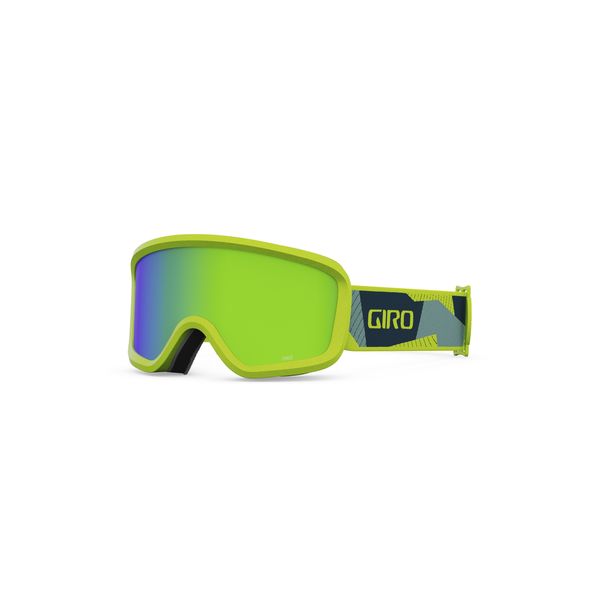 Giro Chico 2.0 Youth Snow Goggle Ano Lime Geo Camo - Loden Green Lenses click to zoom image