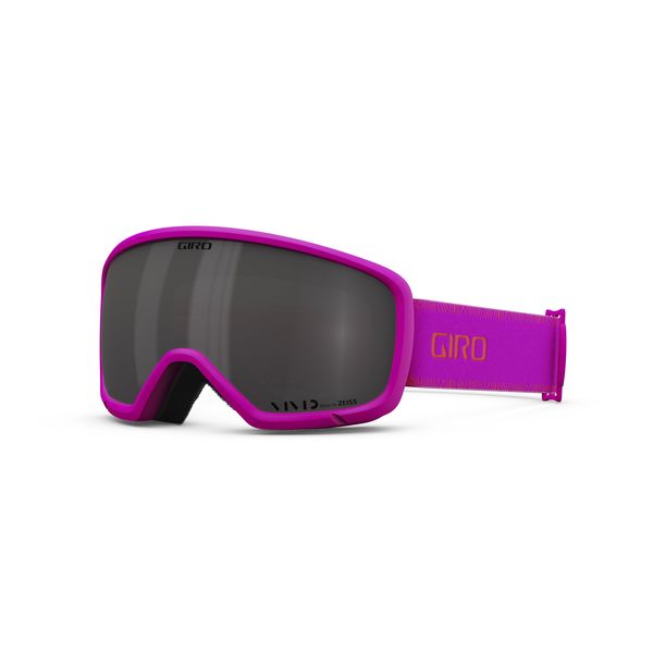 Giro Millie Women's Snow Goggle Pink Chute - Vivid Smoke Lenses Medium Frame click to zoom image