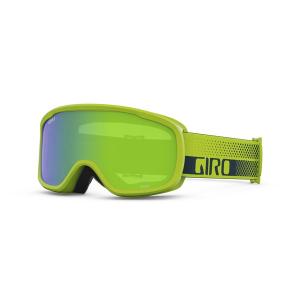 Giro Roam Snow Goggle Ano Lime Flow - Loden Green/Yellow Lense Medium Frame click to zoom image