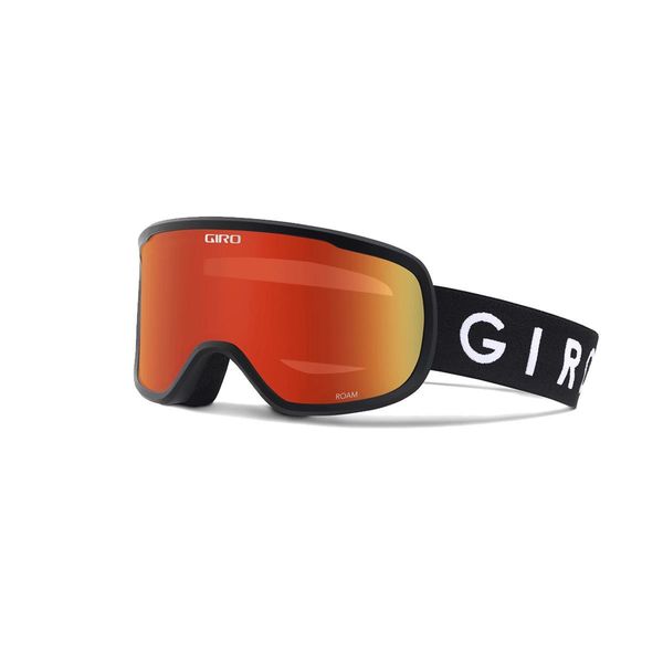 Giro Roam Snow Goggle Red Flow - Amber Scarlet/Yellow Lenses Medium Frame click to zoom image