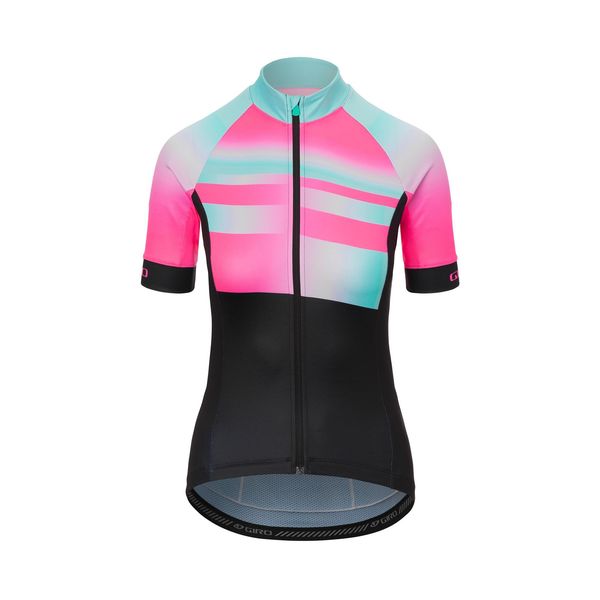 Giro Women's Chrono Sport Short Sleeve Jersey Screaming Teal Degree click to zoom image