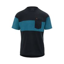 Giro Men's Ride Jersey Black/Harbour Blue