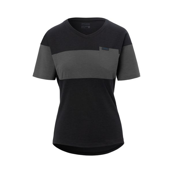 Giro Women's Ride Jersey Black/Charcoal click to zoom image