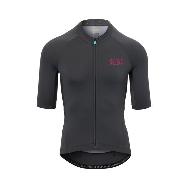 Giro Men's Chrono Elite Short Sleeve Jersey Charcoal Mica click to zoom image