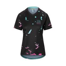 Giro Women's Roust Short Sleeve MTB Jersey Black Ice Dye