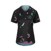 Giro Women's Roust Short Sleeve MTB Jersey Black Ice Dye 