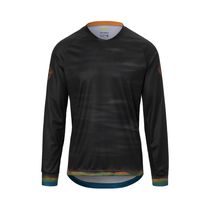 Giro Roust Long Sleeve MTB Jersey Black Hot Lap