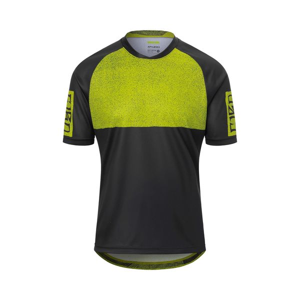 Giro Roust Short Sleeve MTB Jersey Anodised Lime Breakdown click to zoom image