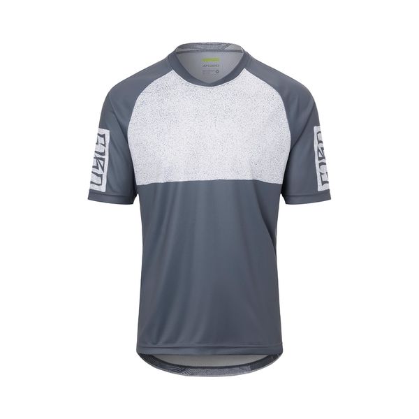 Giro Roust Short Sleeve MTB Jersey Port Grey Breakdown click to zoom image