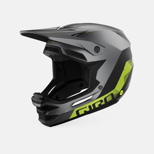 Giro Insurgent Spherical Helmet Matte Black/Ano Lime click to zoom image