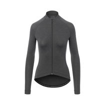 Giro Women's New Road Long Sleeve Jersey Charcoal Heather