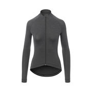 Giro Women's New Road Long Sleeve Jersey Charcoal Heather 