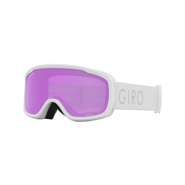 Giro Moxie Women's Snow Goggle White Core Light Amber Pink/Yellow Medium Frame click to zoom image
