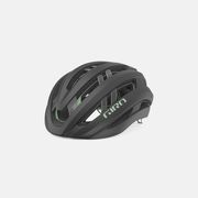 Giro Aries Spherical Helmet 2023: Matte Metallic Coal/Spice Green 
