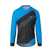 Giro Roust Long Sleeve MTB Jersey Blue Actuator