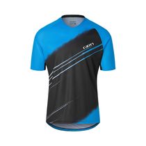 Giro Roust Short Sleeve MTB Jersey Blue Actuator