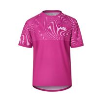 Giro Youth Roust Short Sleeve MTB Jersey Pink Ripple