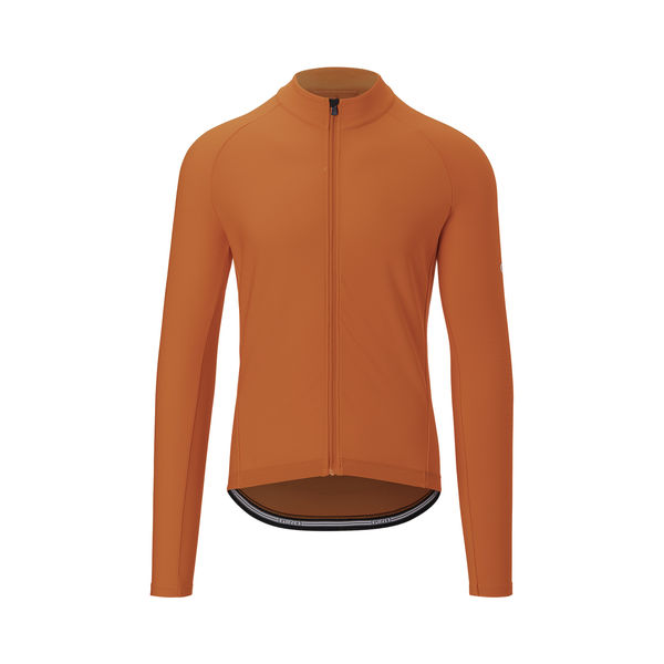 Giro Men's Chrono Long Sleeve Thermal Jersey Vermillion click to zoom image