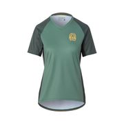 Giro Wavy Collection - Women's Roust Short Sleeve MTB Jersey Grey Green 