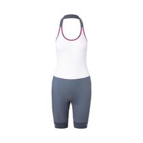 Giro Ondas Collection - Women's Chrono Expert Halter Bib Shorts Portaro Grey