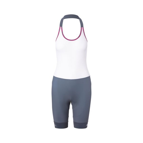 Giro Ondas Collection - Women's Chrono Expert Halter Bib Shorts Portaro Grey click to zoom image