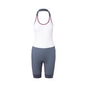 Giro Ondas Collection - Women's Chrono Expert Halter Bib Shorts Portaro Grey 