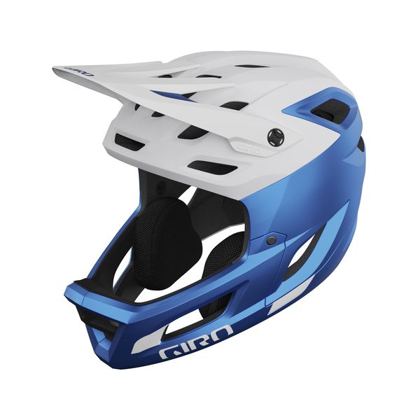 Giro Coalition Spherical Helmet Matte White Ano Blue click to zoom image