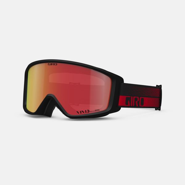 Giro Index Otg Flash 2.0 Snow Goggle Red Flow - Amber Scarlet Lenses click to zoom image