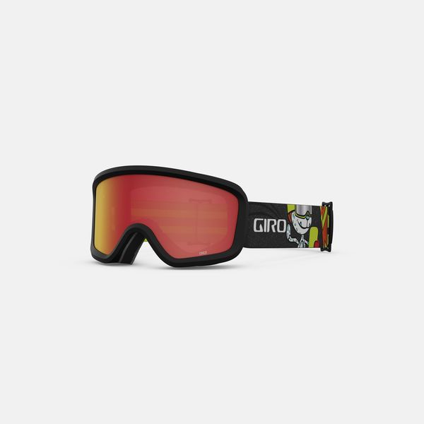 Giro Chico 2.0 Youth Snow Goggle Black Ashes - Loden Green Lenses click to zoom image