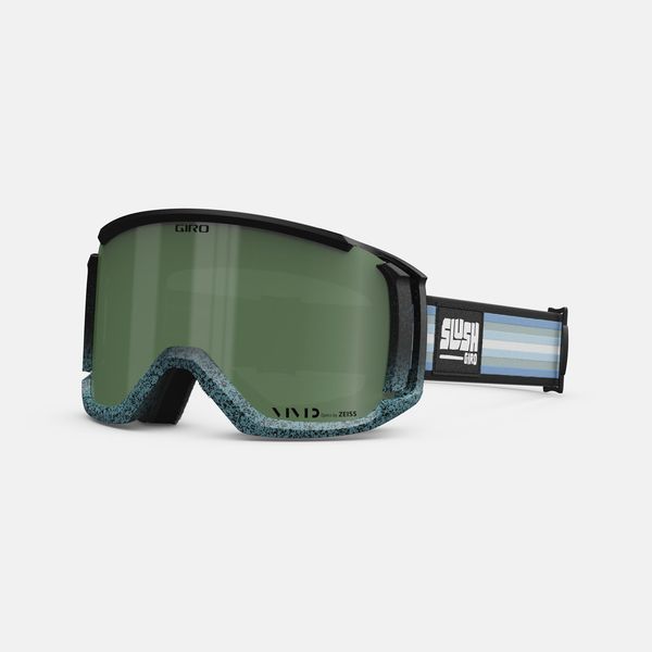 Giro Revolt Snow Goggles 2024: Slush Mag - Vivid Emerald Lenses click to zoom image